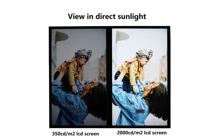55inch High Bright 4k Lcd Display