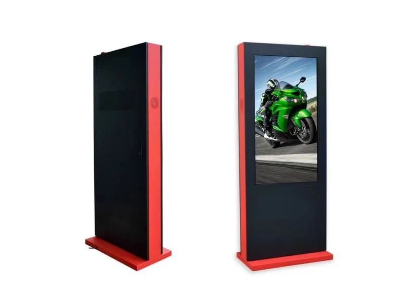 High brightness outdoor digital signage totem