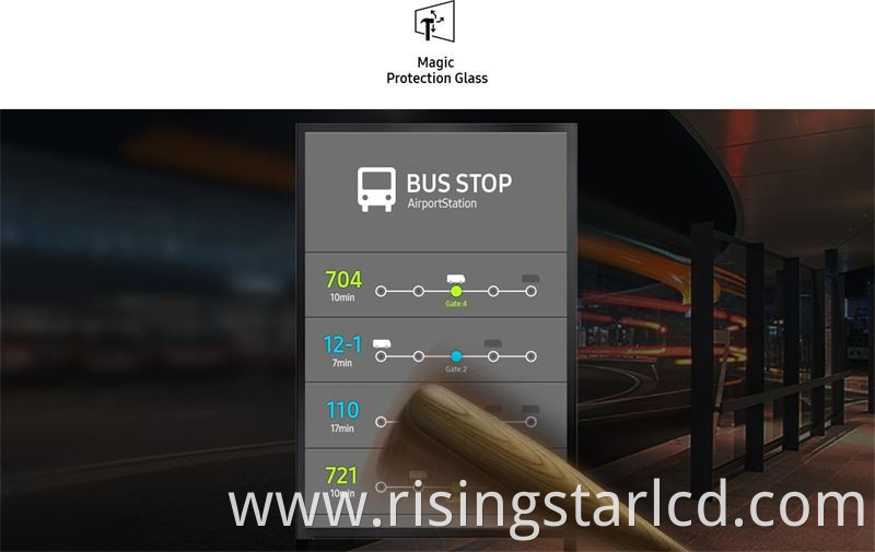 high brightness LCD display