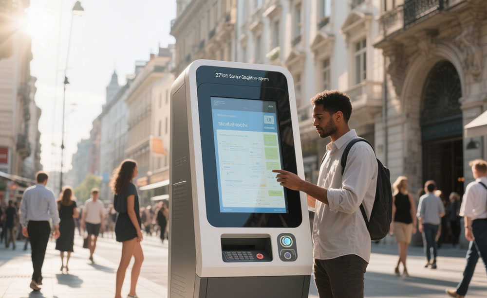 China Stretched Bar LCD Display Solutions for Outdoor Digital Signage-1