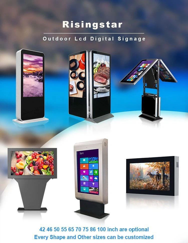 75 inch Indoor Advertising LCD Displays