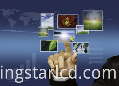 display screen with touch